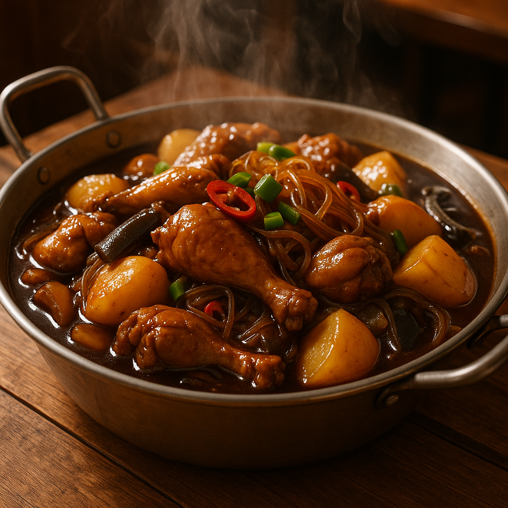 안동 하회마을 근처 안동찜닭 맛집 음식 사진