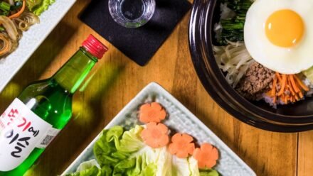 전주 한옥마을 한정식 상차림