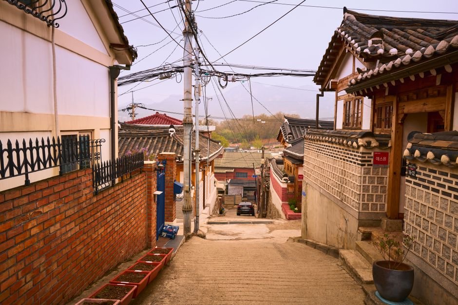군산 경암동 철길마을 골목 풍경