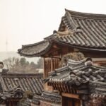 익선동 한옥카페 골목 전경