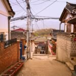 목포 서산동 보리마당 벽화마을 골목 풍경