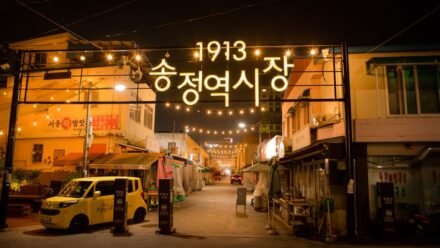 경주 동궁과 월지 가을 단풍 야경